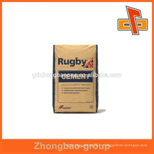 Acceptez la commande personnalisée Kraft Paper Cement Bag China Manufacturers